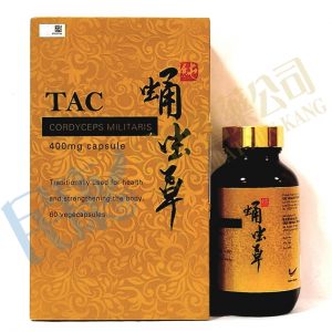 TAC CordycepsMilitaris<br>純蛹蟲草<br>纯蛹虫草<br>60's