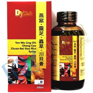 DynaChuanBeiGaoPlusSyrup<br>燕窩靈芝蟲草川貝膏<br>燕窝灵芝虫草川贝膏<br>300ml
