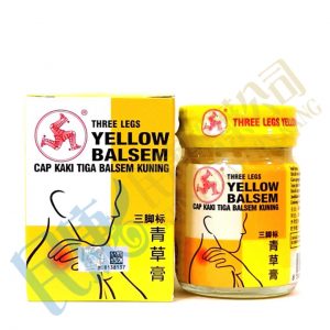 ThreeLegsYellowBalsem<br>三腳標青草膏<br>三脚标青草膏