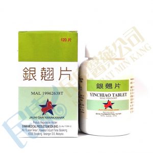 YinChiaoTablet<br>銀翹片<br>银翘片