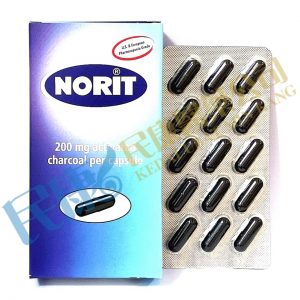 Norit200mgActivatedCharcoalPerCapsule