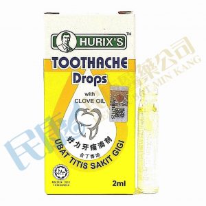 Hurix'sToothaceDrops<br>好力牙痛滴劑<br>好力牙痛滴剂<br>2ml