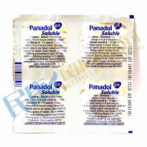 PanadolSoluble<br>4's