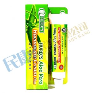 Hurix'sAloeVeraHaemocareCreamPlus<br>好力蘆薈治瘡藥膏<br>好力芦荟治疮药膏<br>13g