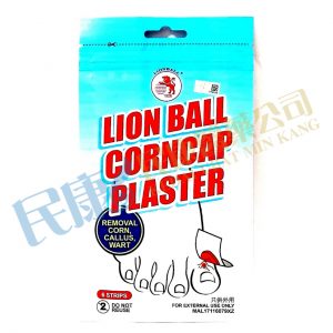 LionBallCornCapPlaster<br>獅球牌雞眼膏<br>狮球牌鸡眼膏<br>6's