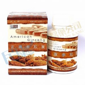 SeenSheiAmericanGinseng<br>大夫牌花旗參膠囊<br>大夫牌花旗参胶囊<br>370mg x 60's