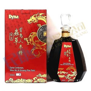 DynaCordycepsShouWu&GinsengPlusTonic<br>復方蟲草首烏人參精<br>复方虫草首乌人参精<br>650ml