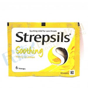Strepsils<br>Smoothing<br>Honey&Lemon<br>6's