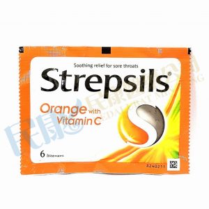 Strepsils<br>OrangeWithVitaminC<br>6's