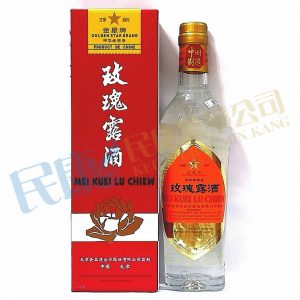 GoldenStarBrandMeiKueiLuChiew<br>金星牌玫瑰露酒<br>54%v/v<br>500ml