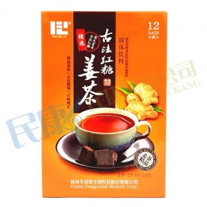 TraditionBrownSugarGingerTeaBeverage<br>古法紅糖薑茶<br>古法红糖姜茶<br>10g x 12's
