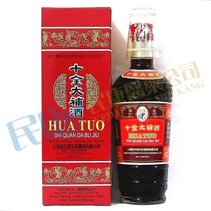 HuaTuoShiQuanDaBuJiu<br>華佗十全大補酒<br>华佗十全大补酒<br>24.5%vol<br>445ml