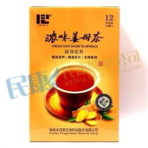 StrongTasteGingerTeaBeverage<br>濃味薑母茶固體飲料<br>浓味姜母茶固体饮料<br>10g x 12's